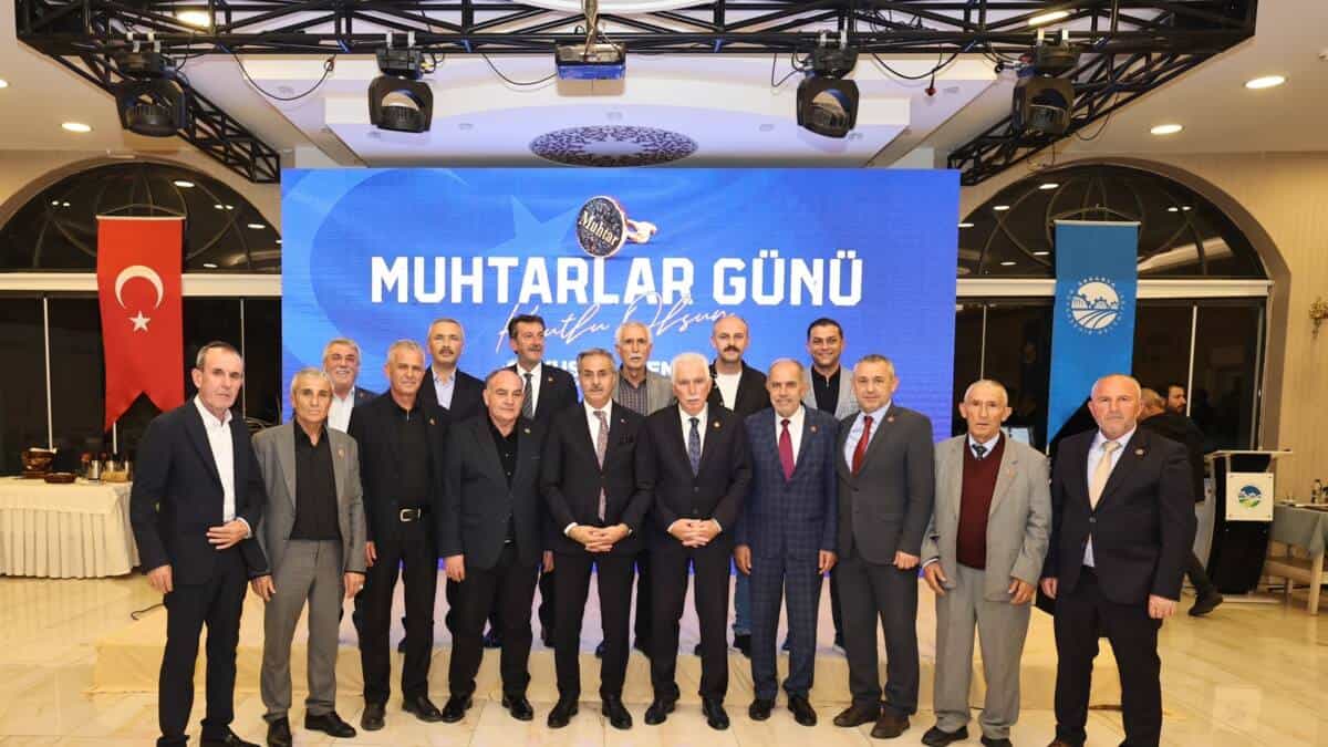 Sakarya’da Muhtarlar Günü’nde Geleceğe Yatırım Vurgusu
