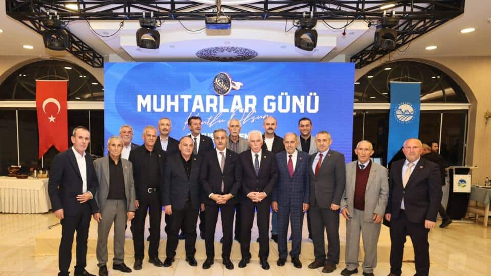 Sakarya’da Muhtarlar Günü’nde Geleceğe Yatırım Vurgusu