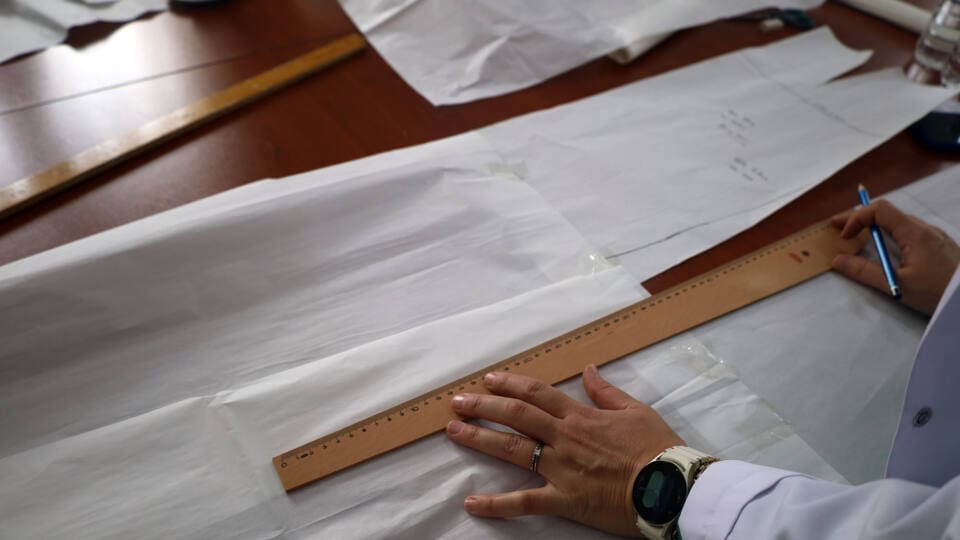 SAMEK kurslarında dikiş ve Antep işi öğreniliyor
