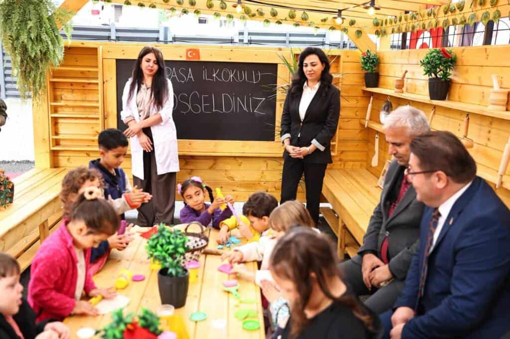 Sapanca Gazipaşa İlkokulu’nda Açık Hava Sınıfı Açıldı