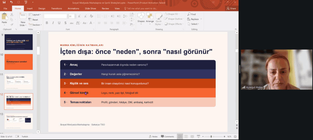 SATSO Akademi’den Sosyal Medyada Markalaşma Eğitimi
