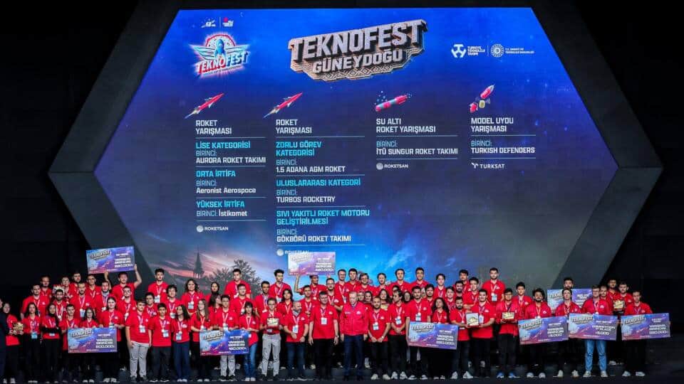 SAÜ Takımları TEKNOFEST Güneydoğu’da Birincilikler Kazandı