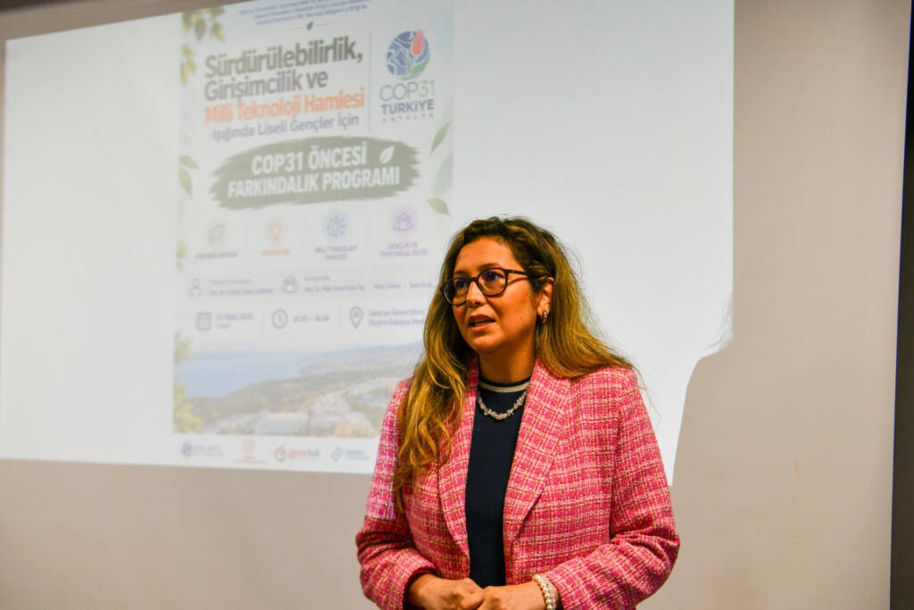 SAÜ’de COP31 Öncesi Gençlere Sürdürülebilirlik Eğitimi