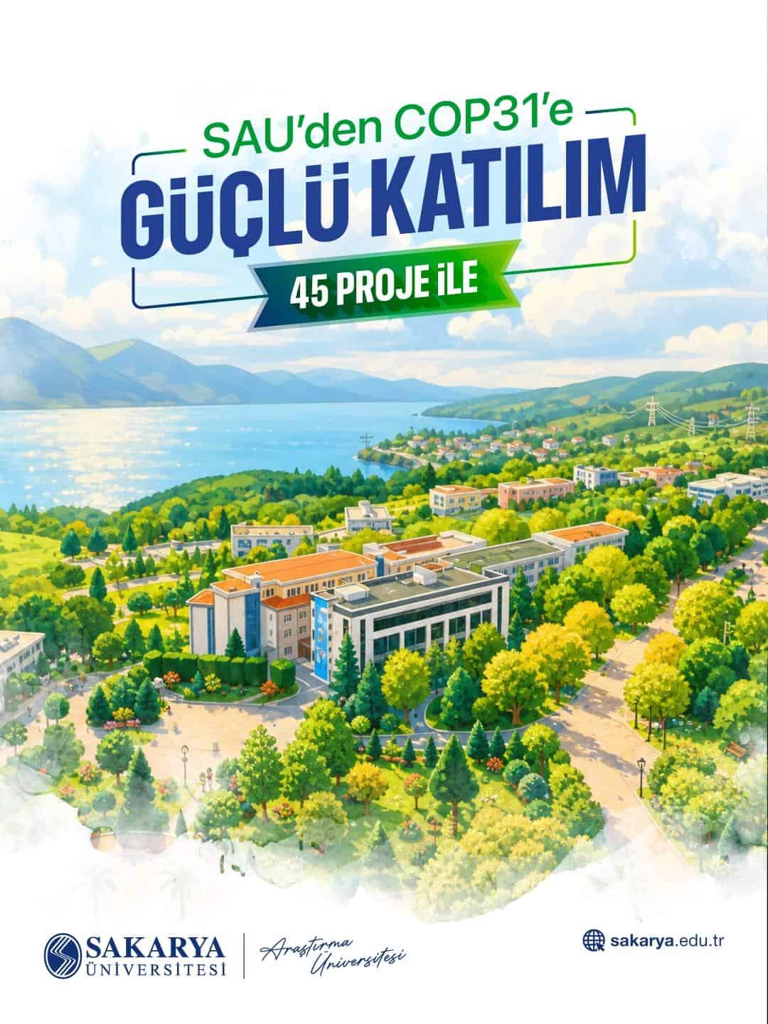 SAÜ’nün 45 Projesi COP31 İklim Zirvesinde Kabul Edildi