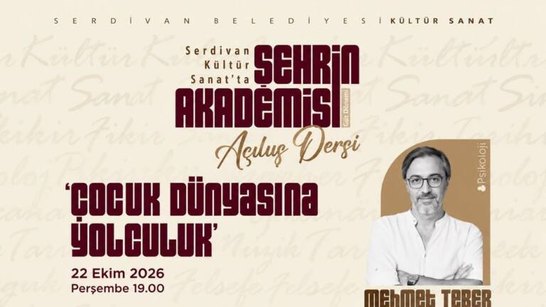 Serdivan’da Şehrin Akademisi Güz Dönemine Başladı