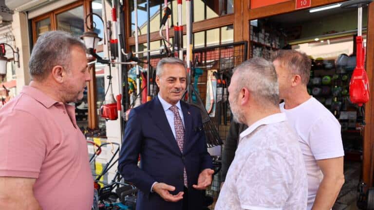 Tarihi Uzunçarşı’da altyapı ve zemin yenileme çalışmaları başladı