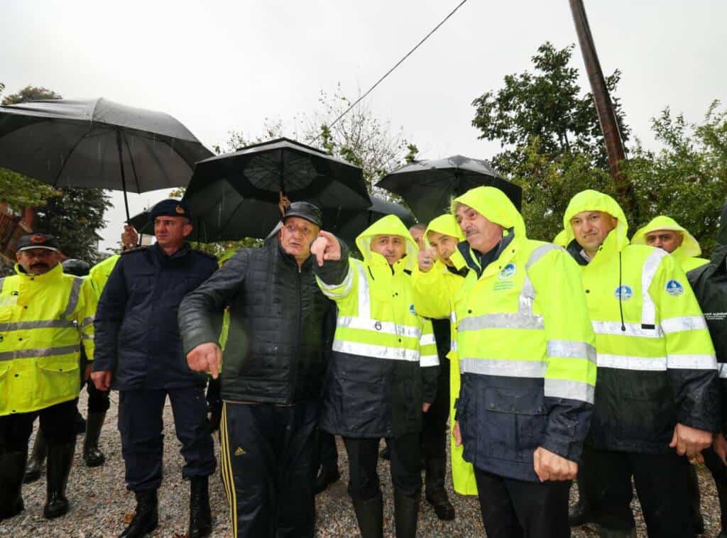 Vali Doğan Sel Baskını Bölgelerinde İnceleme Yaptı