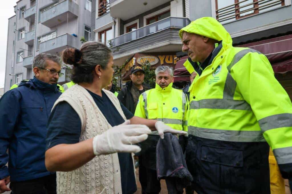 Vali Doğan Sel Baskını Bölgelerinde İnceleme Yaptı