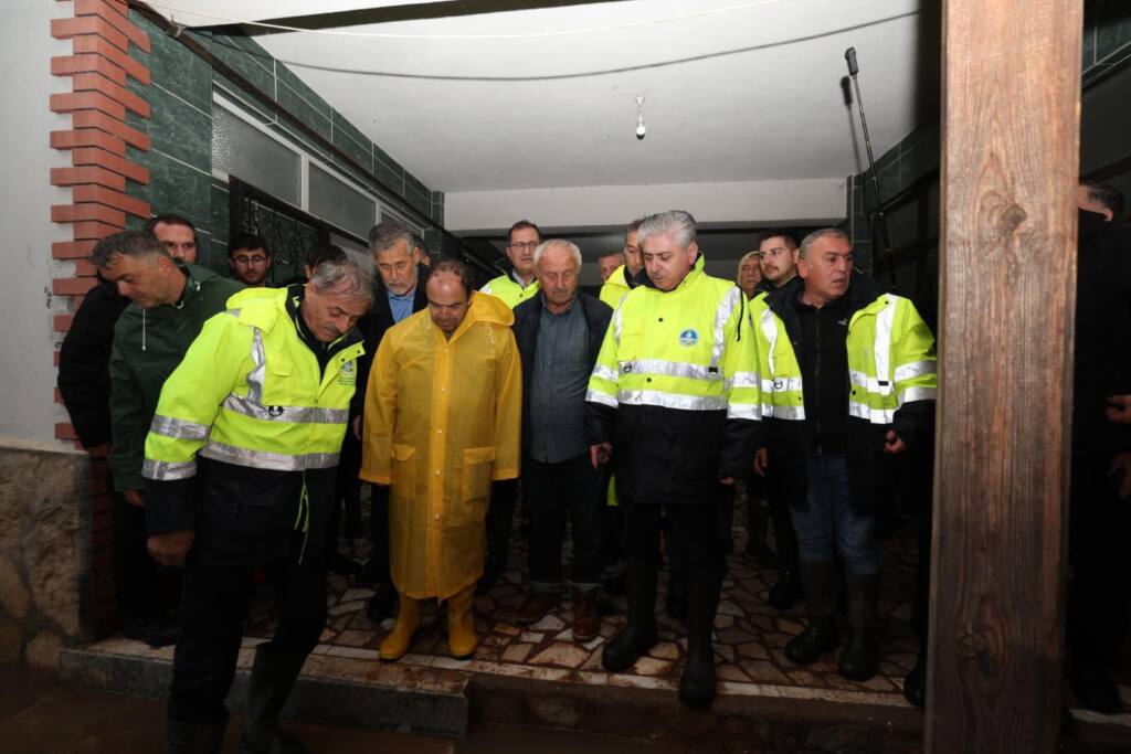 Vali Doğan Sel Baskını Bölgelerinde İnceleme Yaptı