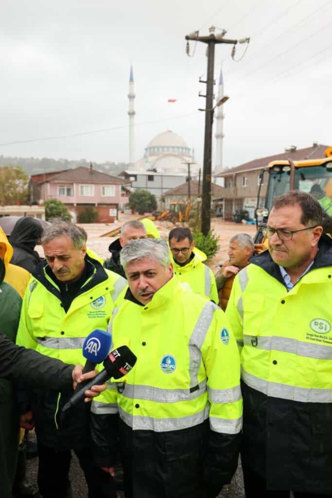 Vali Doğan Sel Baskını Bölgelerinde İnceleme Yaptı