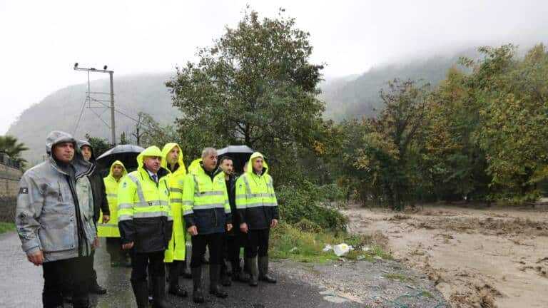 Vali Doğan Sel Baskını Bölgelerinde İnceleme Yaptı