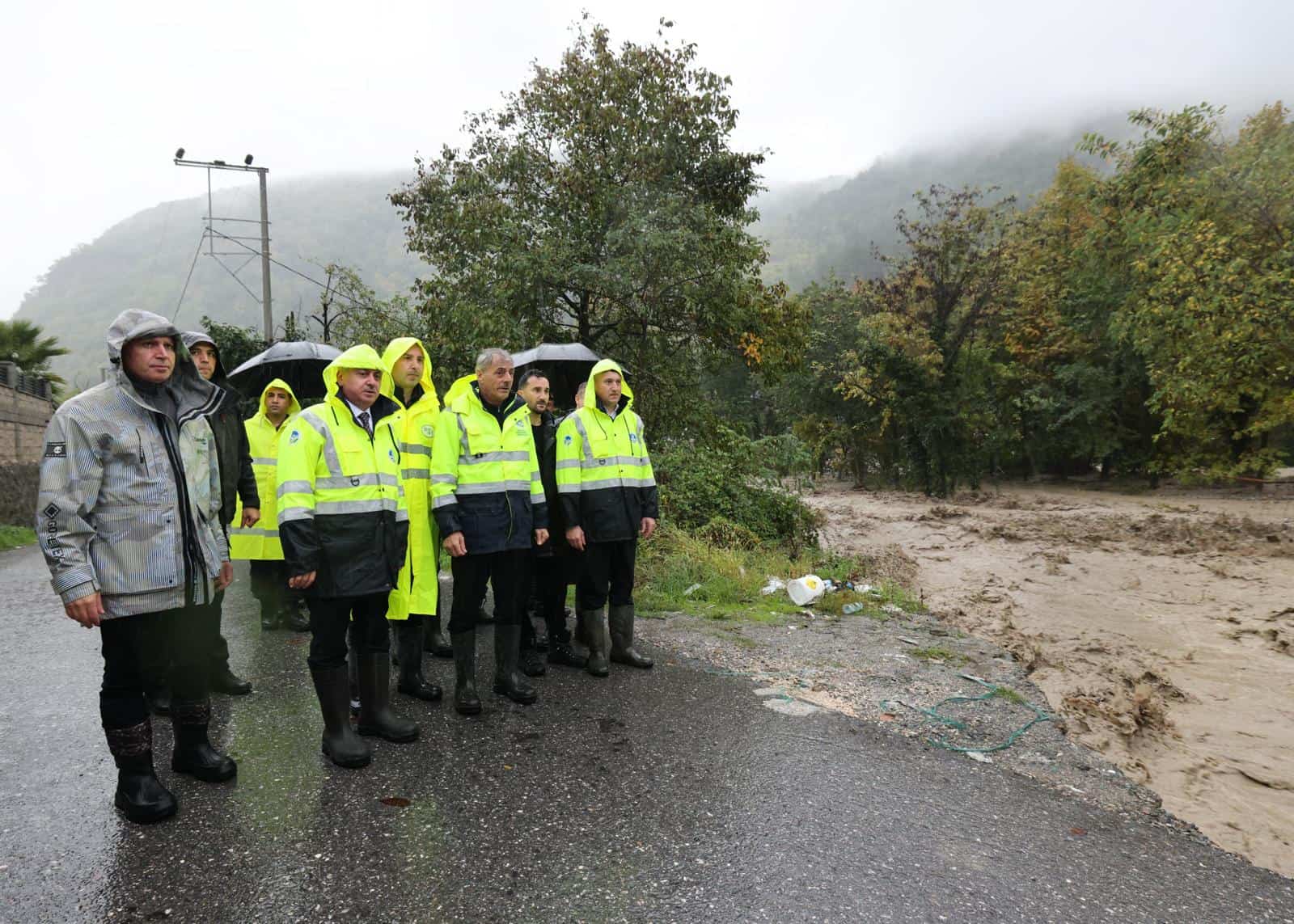 Vali Doğan Sel Baskını Bölgelerinde İnceleme Yaptı